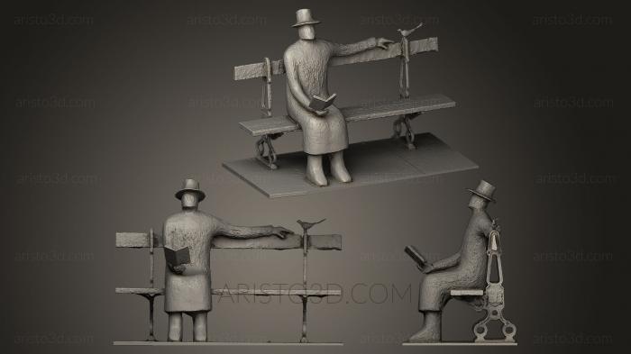 Miscellaneous figurines and statues (STKR_0250) 3D model for CNC machine